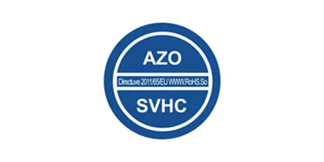 AZO SVHC and RoHS Compliance Certified For MUYUE Textile Fabric Manufacturing