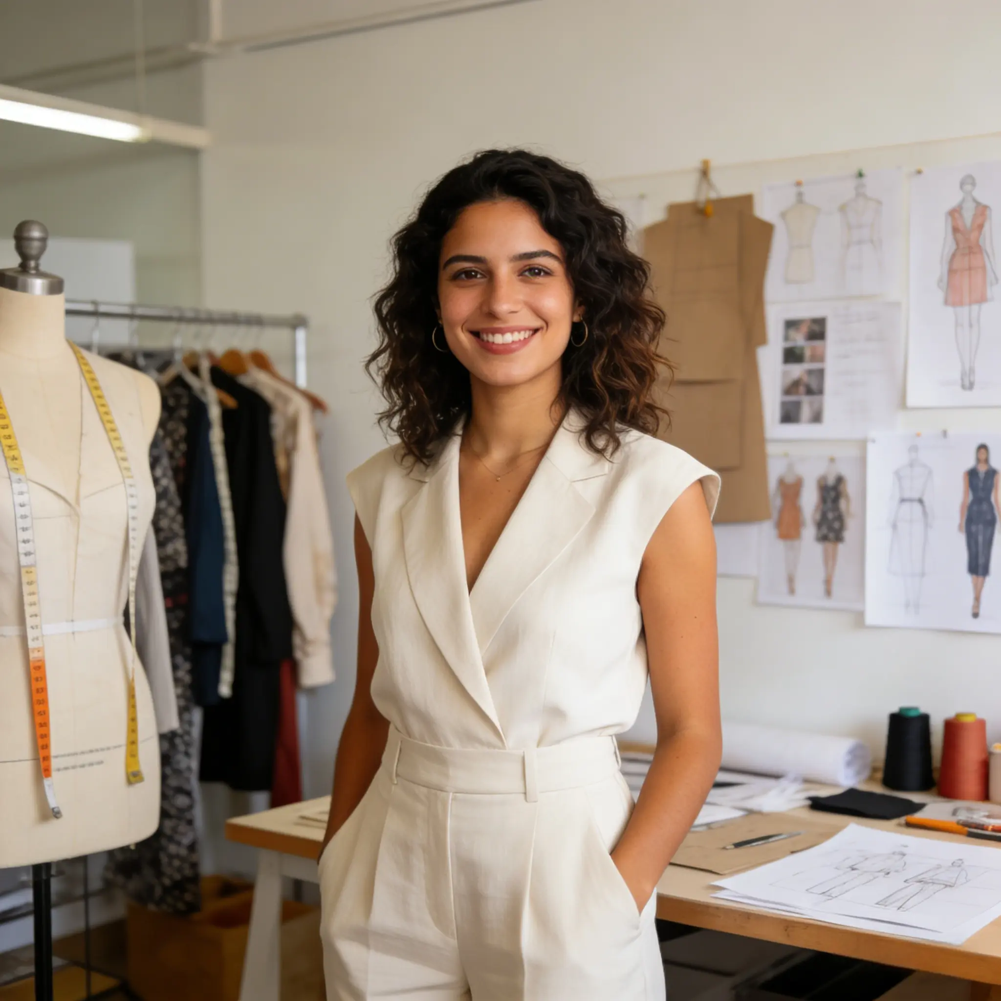 Client testimonial from an independent fashion designer